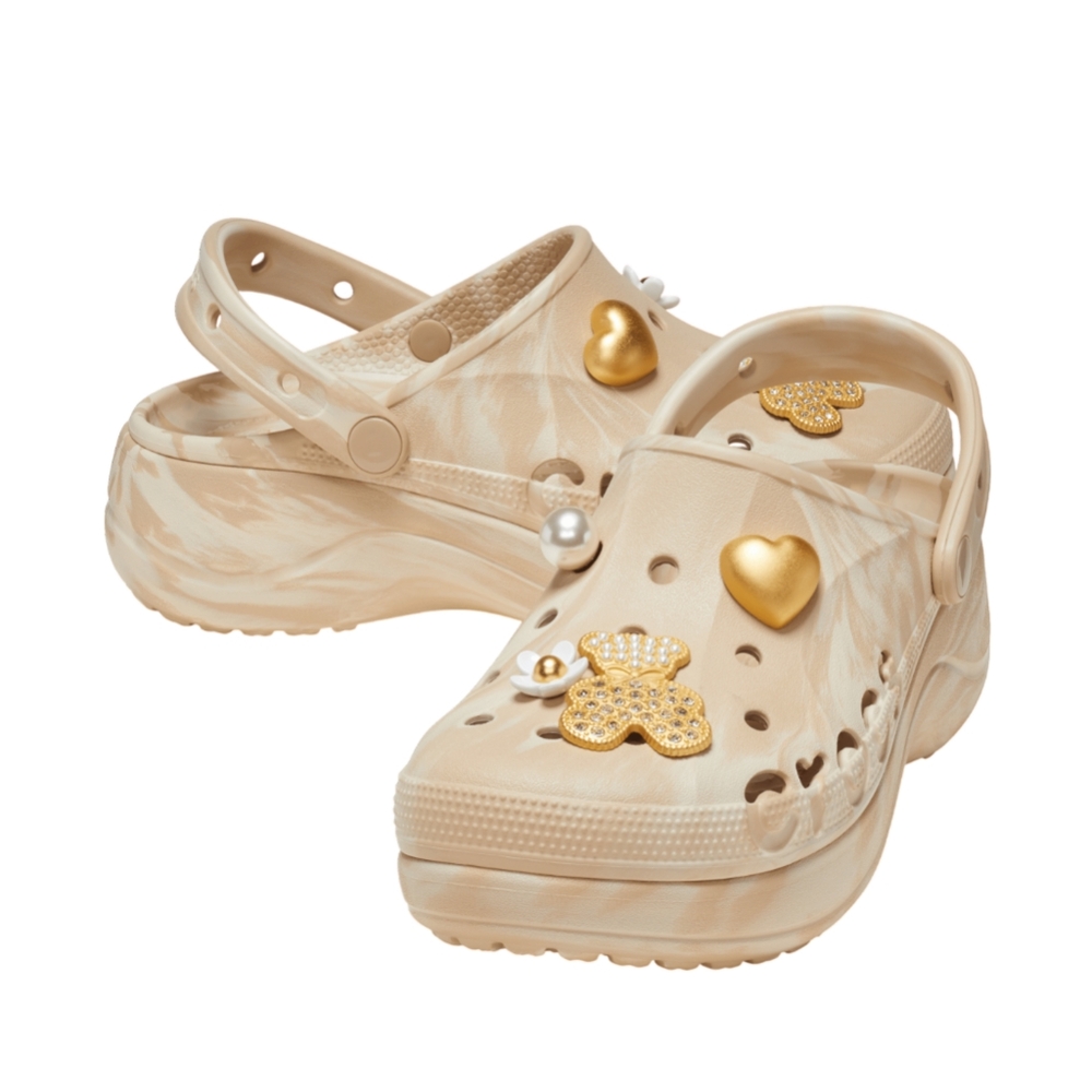 Crocs Baya Charm Platform Clog